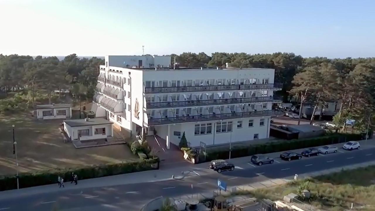 Osrodek Wypoczynkowo Rehabilitacyjny Wlokniarz Hotel Ustka Buitenkant foto
